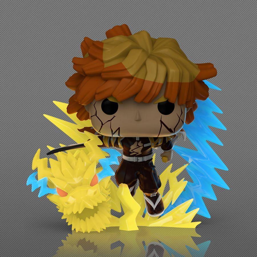Demon Slayer: Infinity Castle – Zenitsu 7th Form (Pop! Premium)