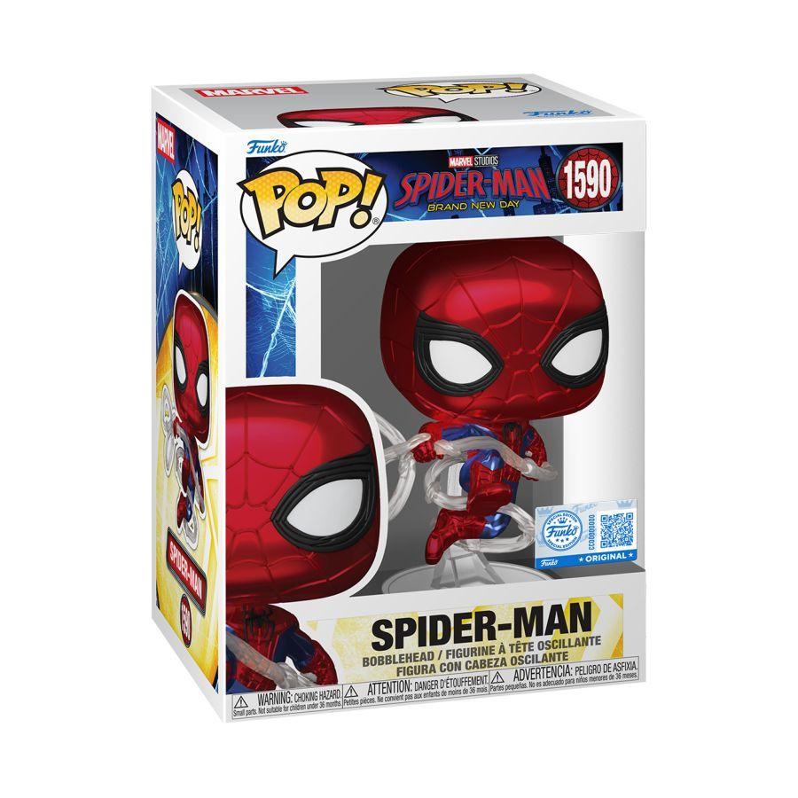 Spiderman: Brand New Day - Spiderman Metallic (Pop! Vinyl)