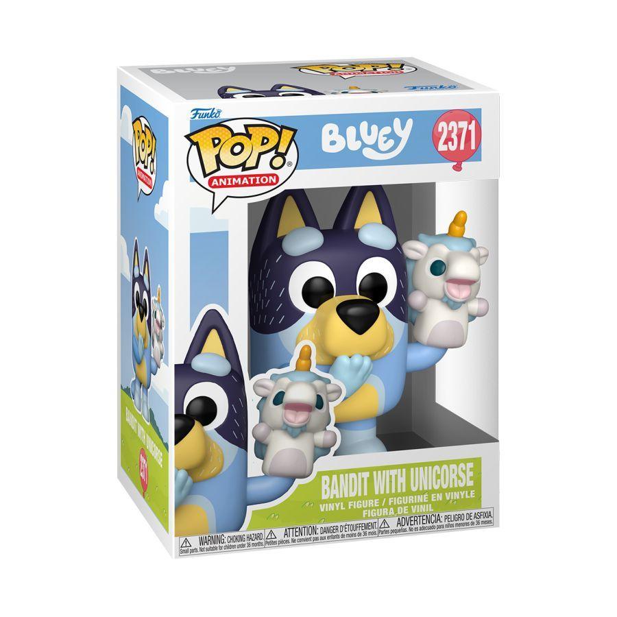 Bluey - Bandit With Unicorse (Pop! Vinyl)