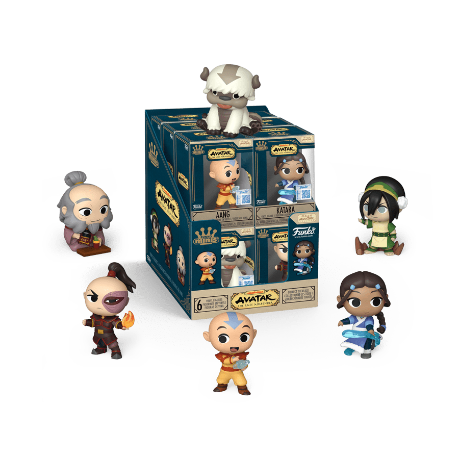 Avatar: The Last Airbender Assortment Display Of 12 (Mini Vinyl Figures)