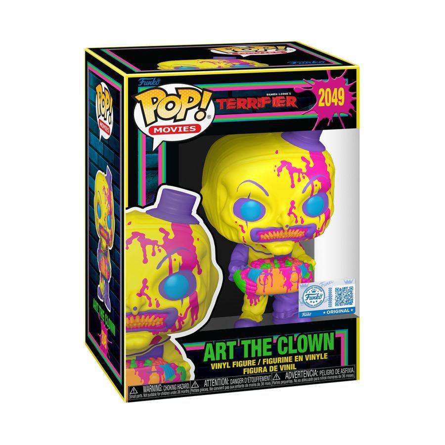 Terrifier - Art The Clown With Decapitated Head Black Light (Pop! Vinyl)