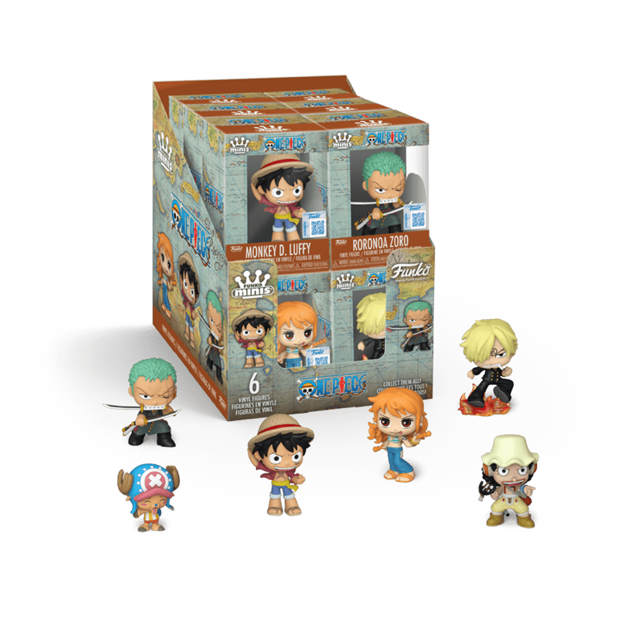 One Piece - Mini Vinyl Figures Assortment (Display of 12)