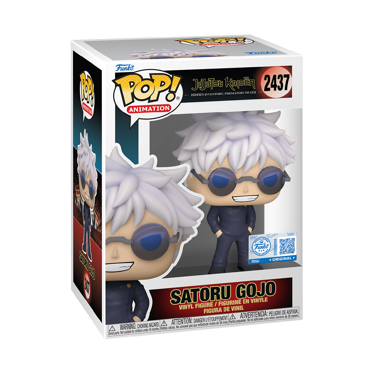 Jujutsu Kaisen - Satoru Gojo With Glasses (Pop! Vinyl)