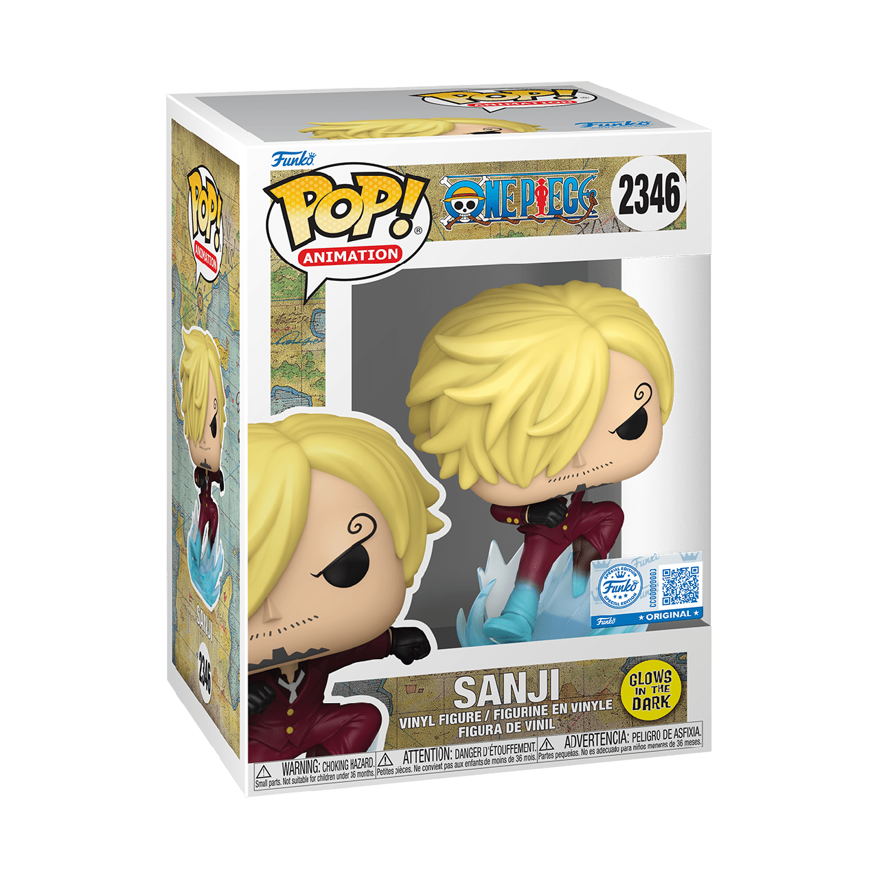 One Piece - Sanji Ifrit Jambe Glow (Pop! Vinyl)
