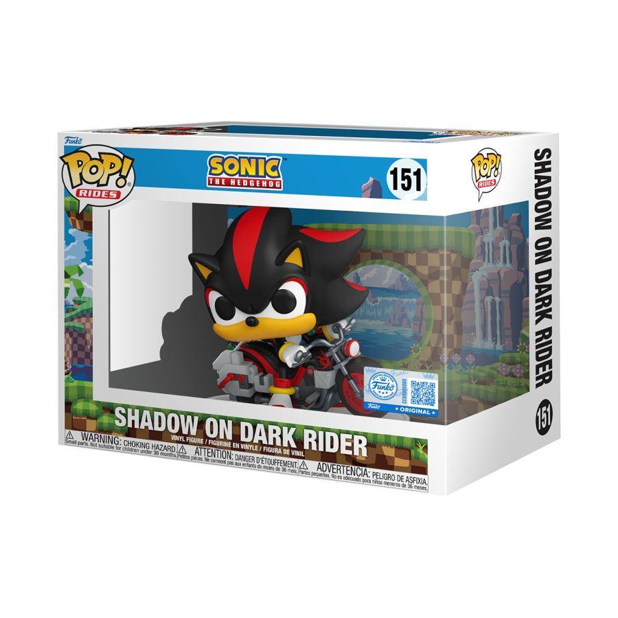 Sonic the Hedgehog – Shadow on Dark Rider (Pop! Ride)