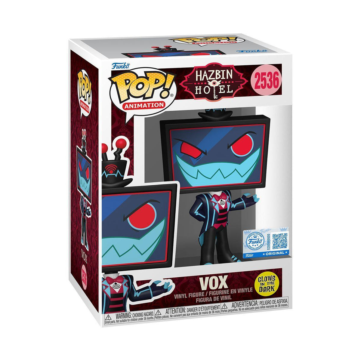 Hazbin Hotel - Vox Exclusive Glow (Pop! Vinyl)