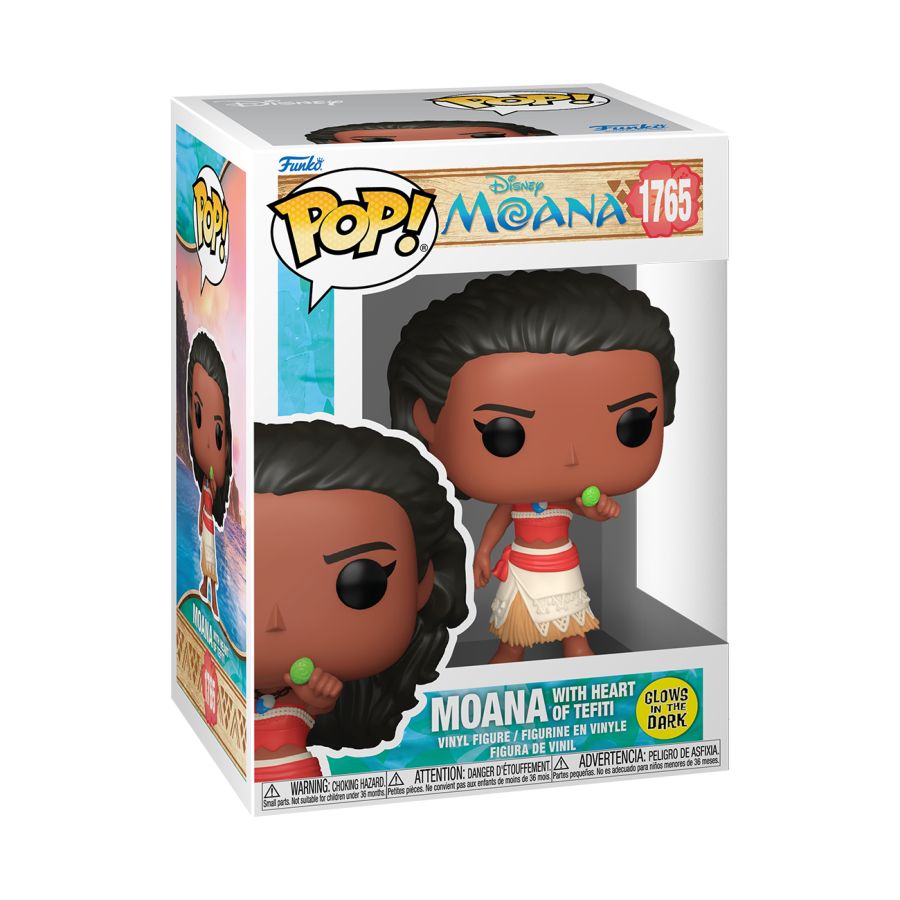 Moana - Moana With Heart Of Tefiti Glow (Pop! Vinyl)