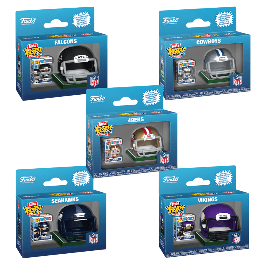 NFC NFL - Bitty Pop! & Helmet Blind Assortment (12ct)