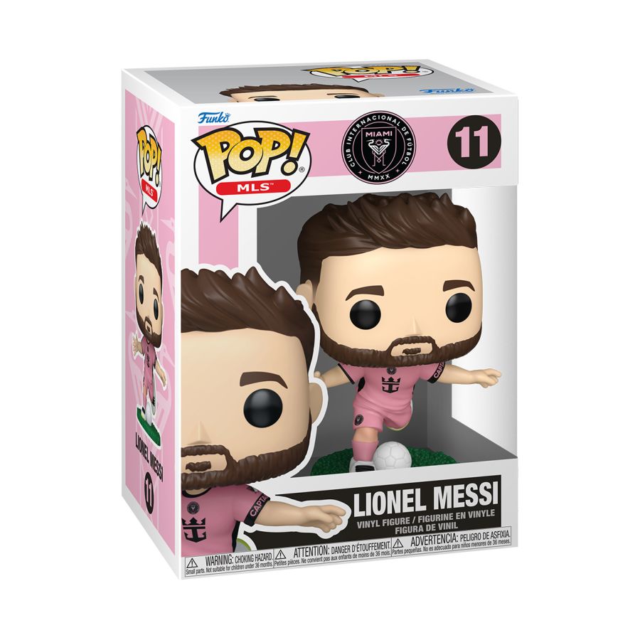MLS: Inter Miami - Lionel Messi Pink Kit (Pop! Vinyl)