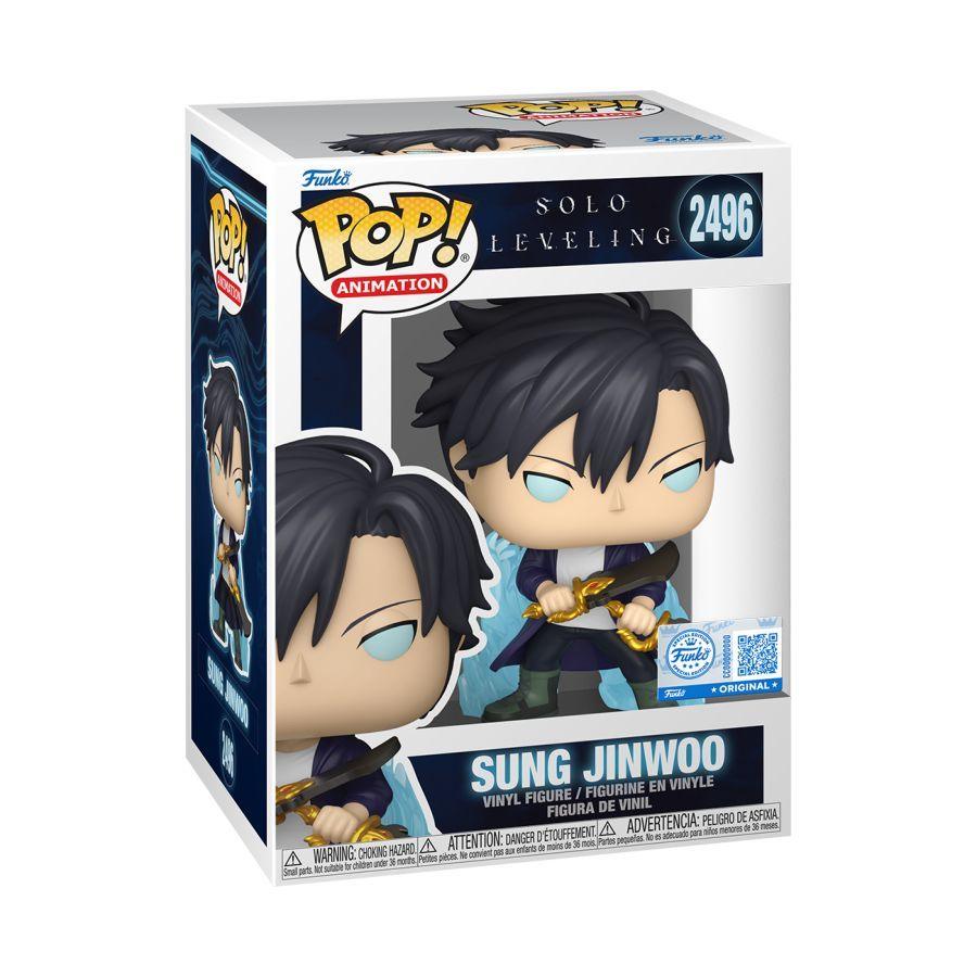 Solo Leveling - Sung Jinwoo (Aura) with Chase (Pop! Vinyl)