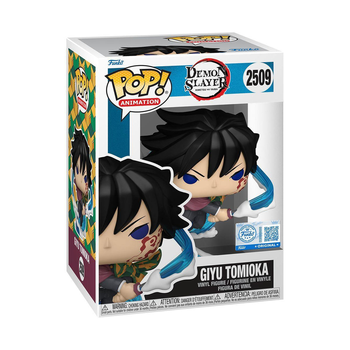 Demon Slayer: Infinity Castle - Giyu Tomioka (Water Breathing) (Pop! Vinyl)