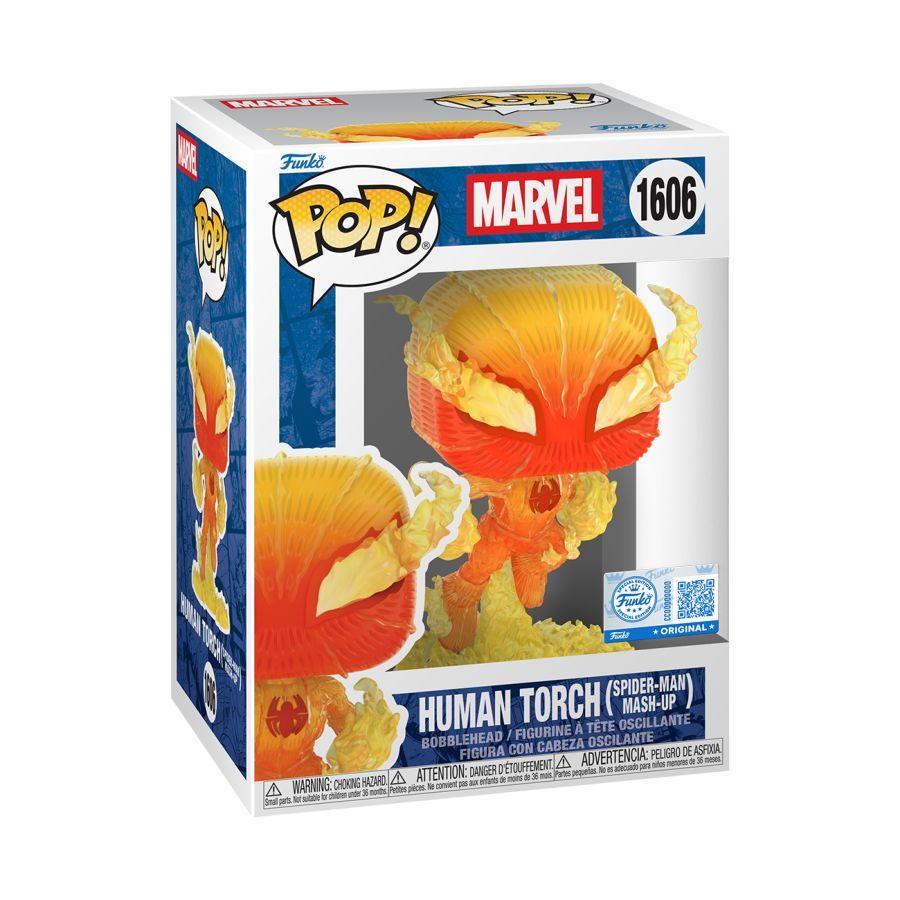 Marvel - Spiderman As Human Torch (Pop! Vinyl)