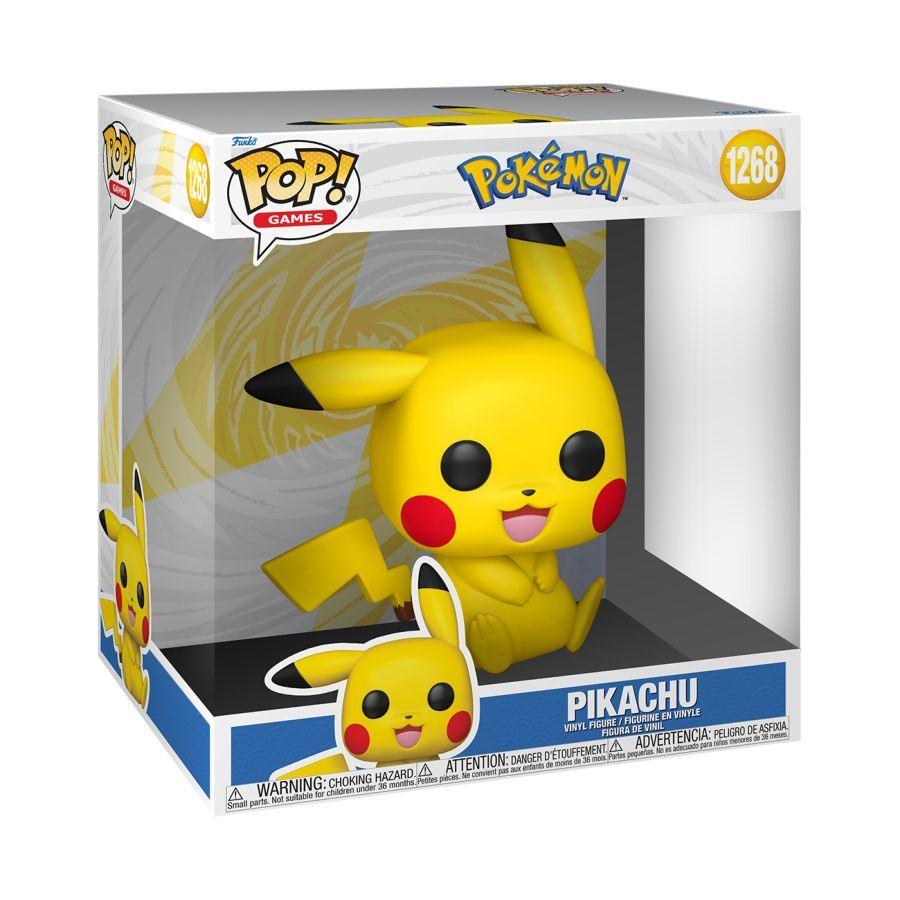 Pokemon - Pikachu (Sitting) 10″ (Pop! Vinyl)