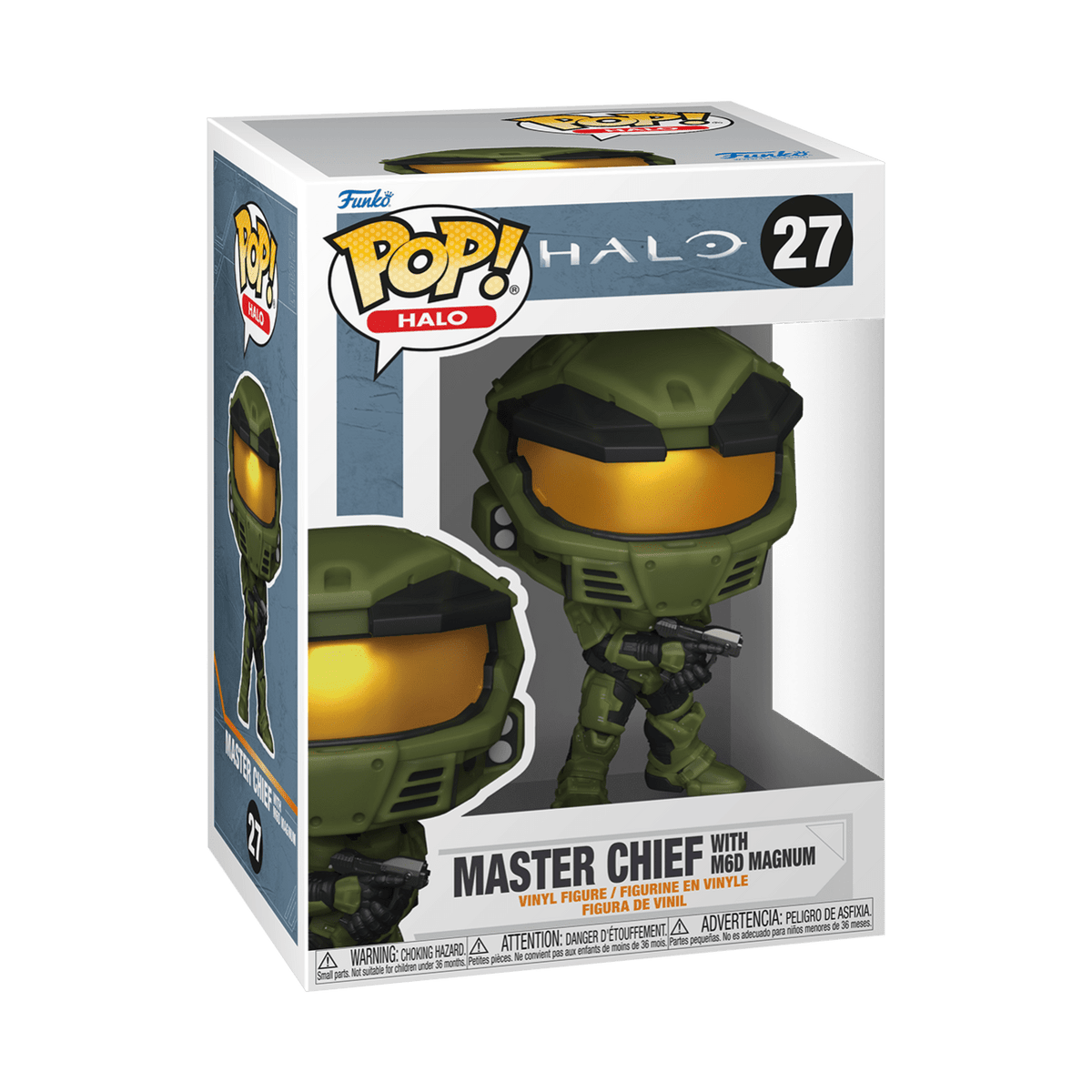 Halo (25th Anniversary) - Master Chief with M6D Magnum (Pop!)