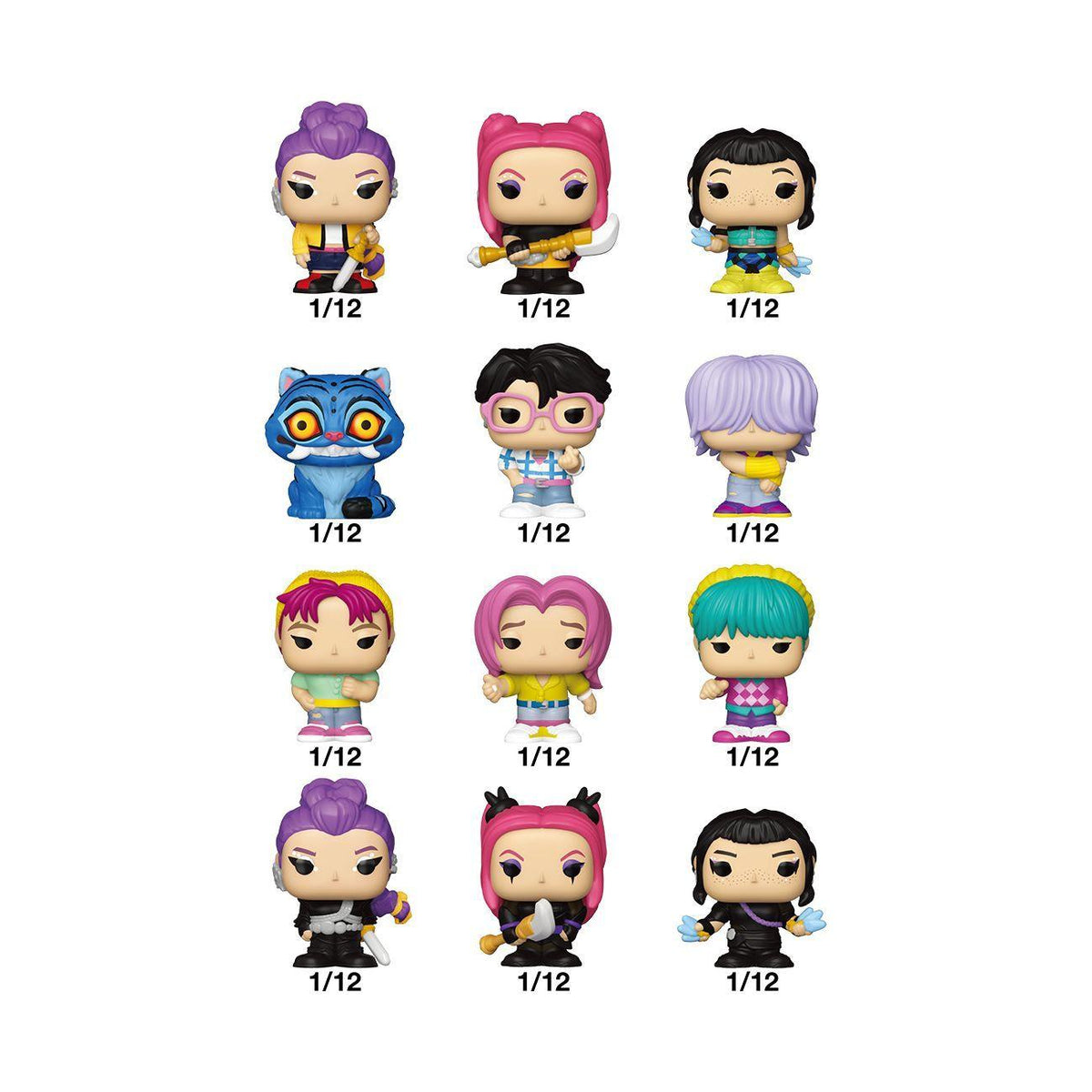 KPop Demon Hunters - Bitty Pop! Blind Bag Assortment (Display of 24)