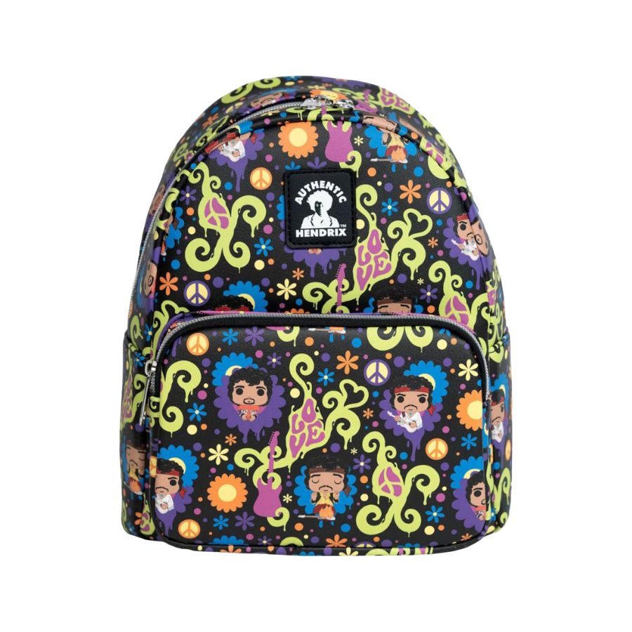 Jimi Hendrix - Love And Flowers Mini (Loungefly Backpack)