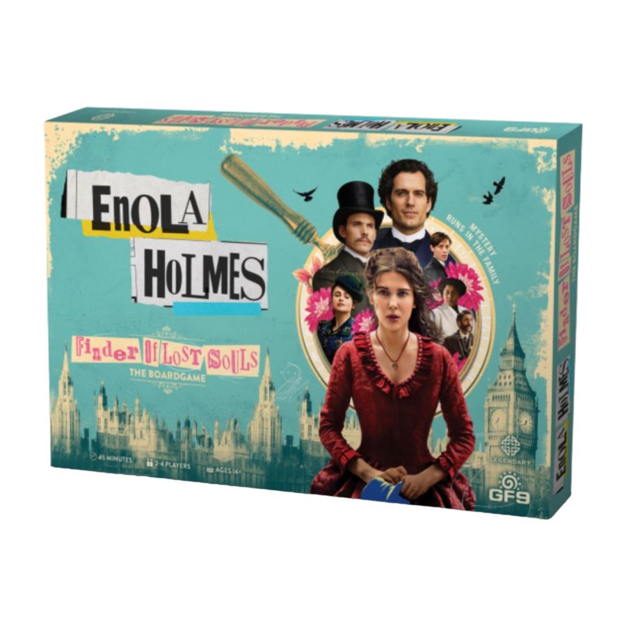 Enola Holmes - Finder Of Lost Souls (Board Game)