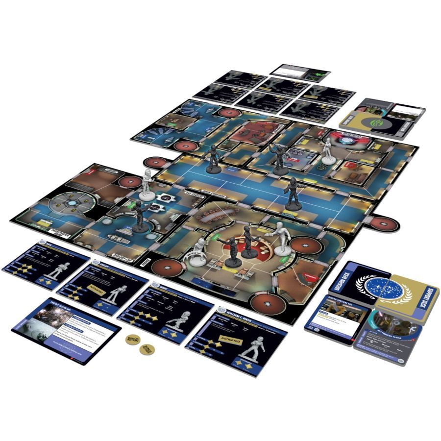 Star Trek – Away Missions “Battle of Wolf 359” Miniatures Board Game