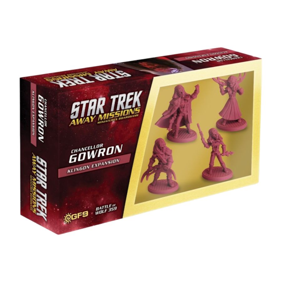 Star Trek – Away Missions “Battle of Wolf 359” – Miniatures Board Game [Gowron Expansion]