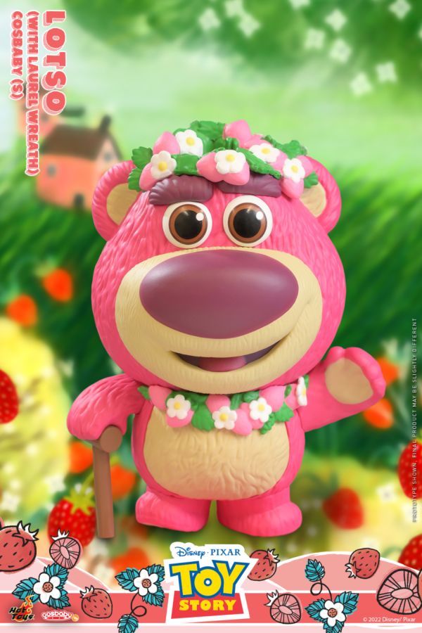 Toy Story - Lotso With Laurel Wreath (Cosbaby Figure)