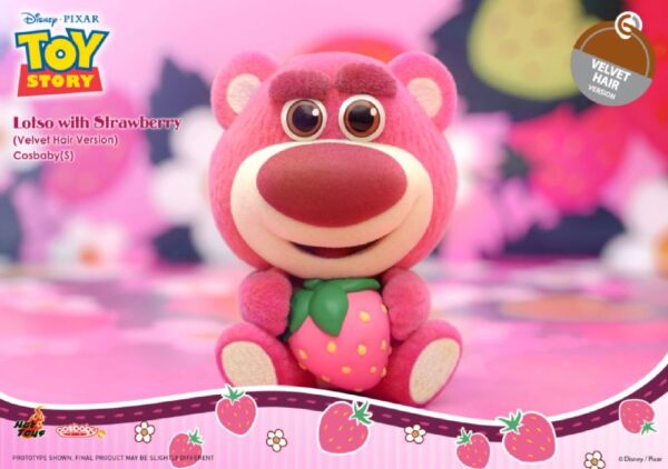 Toy Story 3 - Lotso With Strawberry (Velvet Hair) (Cosbaby Figure)