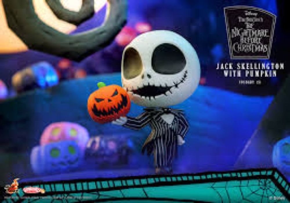 The Nightmare Before Christmas – Jack Skellington with Pumpkin (Cosbaby)