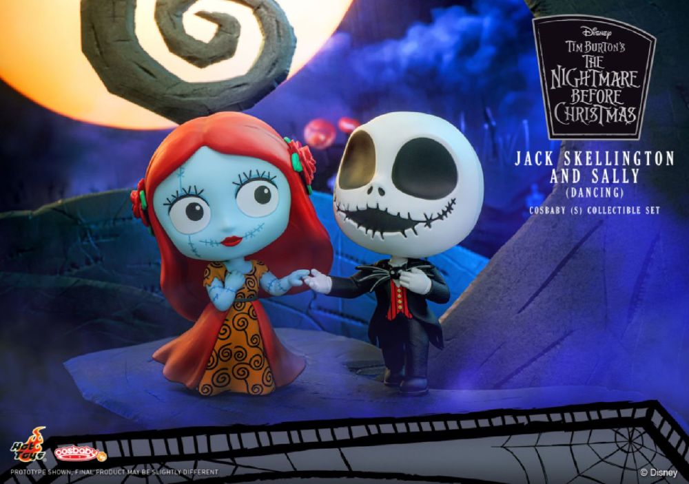 The Nightmare Before Christmas – Jack and Sally Dancing (Cosbaby 2 Pack)
