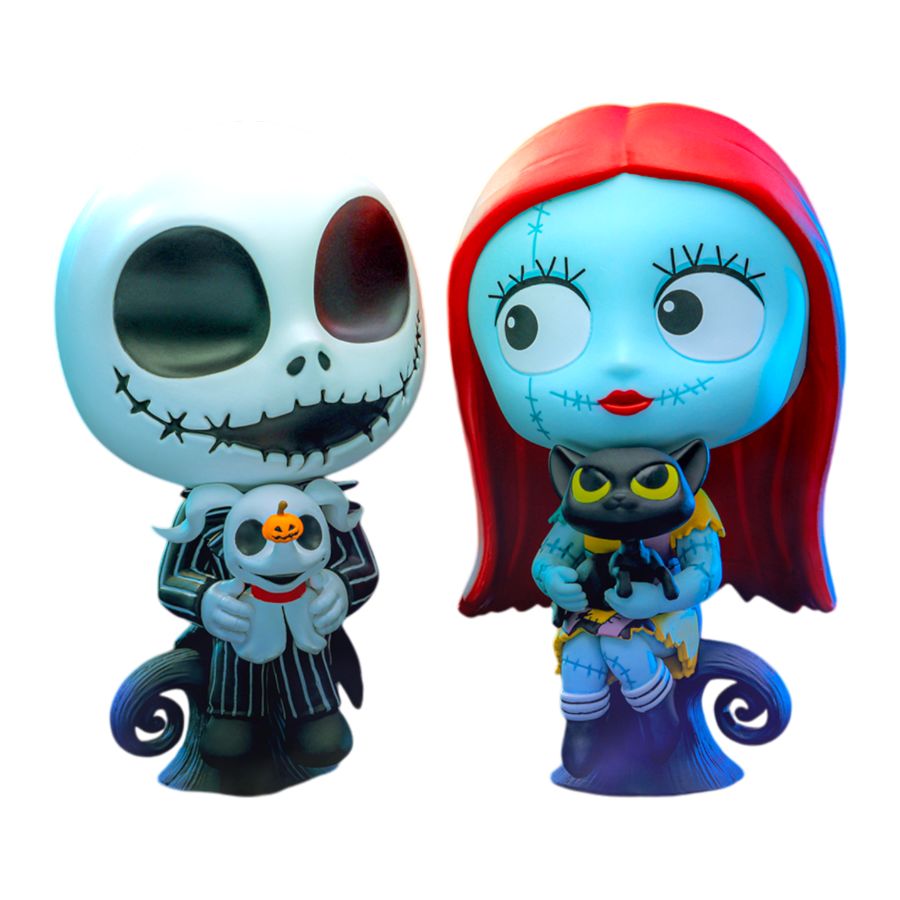 The Nightmare Before Christmas – Jack and Sally Sitting (Cosbaby 2 Pack)