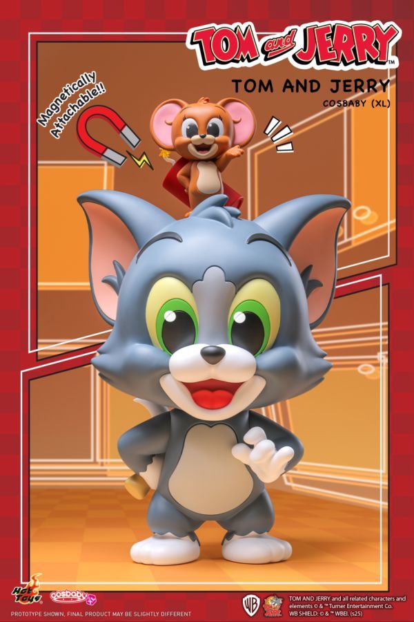 Tom And Jerry - Tom And Jerry XL (Cosbaby Figure)