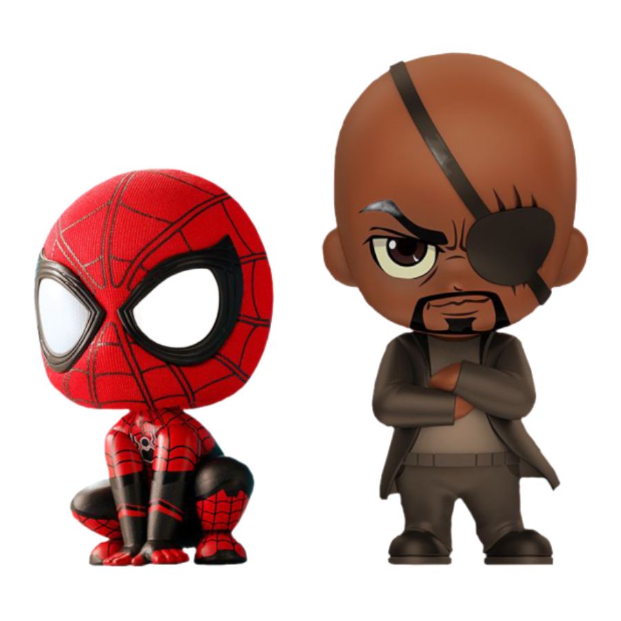 Spider-Man: Far From Home – Spider-Man & Nick Fury (Cosbaby Set)