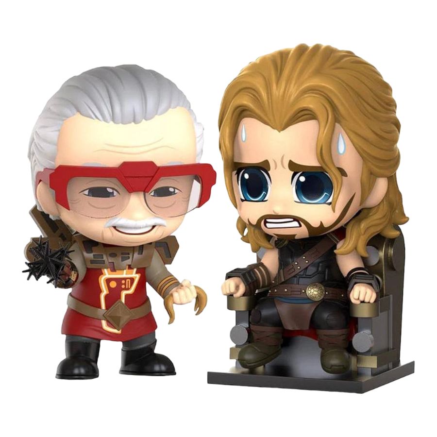 Thor 3: Ragnarok - Thor & Stan Lee Cosbaby (Cosbaby Figure)
