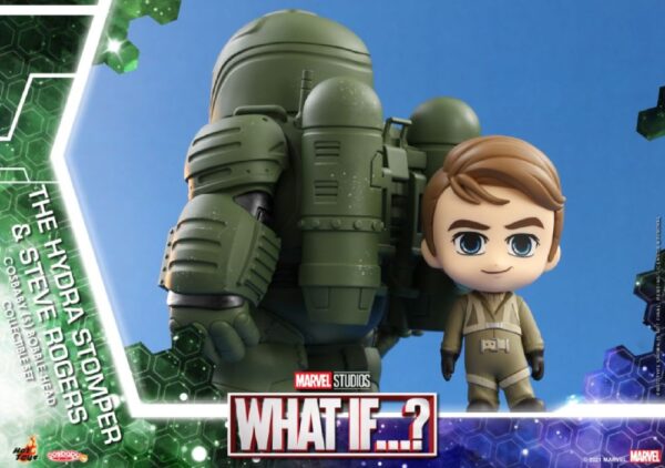 What If - Hydra Stomper And Steve Rogers (Cosbaby Figure)