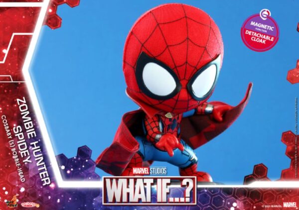 What If - Spider-Man Zombie Hunter (Cosbaby Figure)