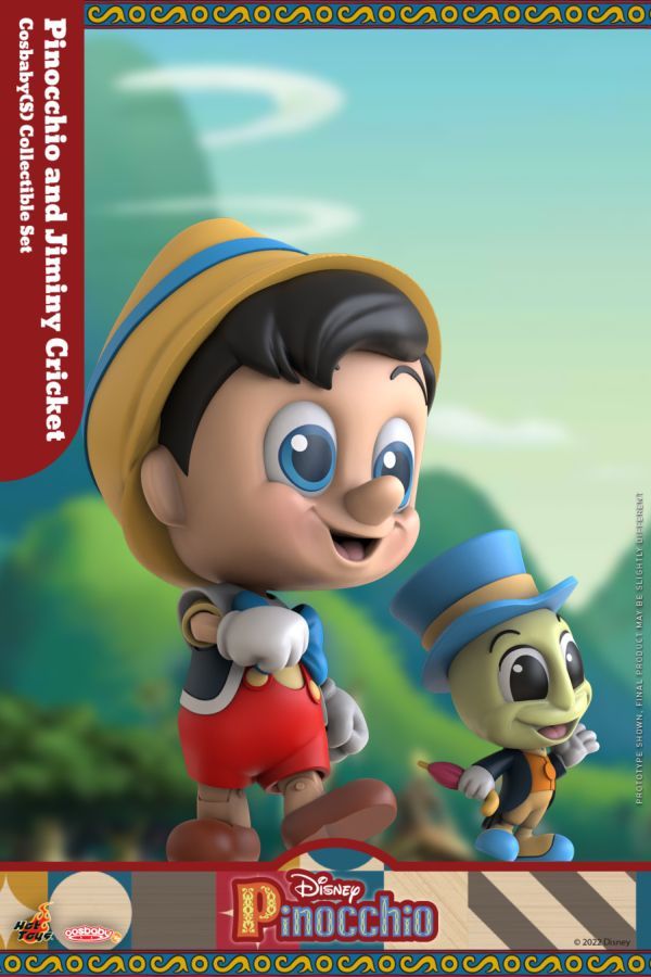 Pinocchio - Pinocchio And Jiminy Cricket (Cosbaby Figure)