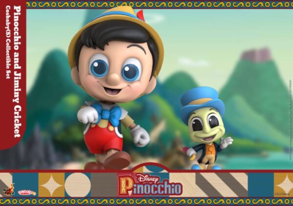 Pinocchio - Pinocchio And Jiminy Cricket (Cosbaby Figure)