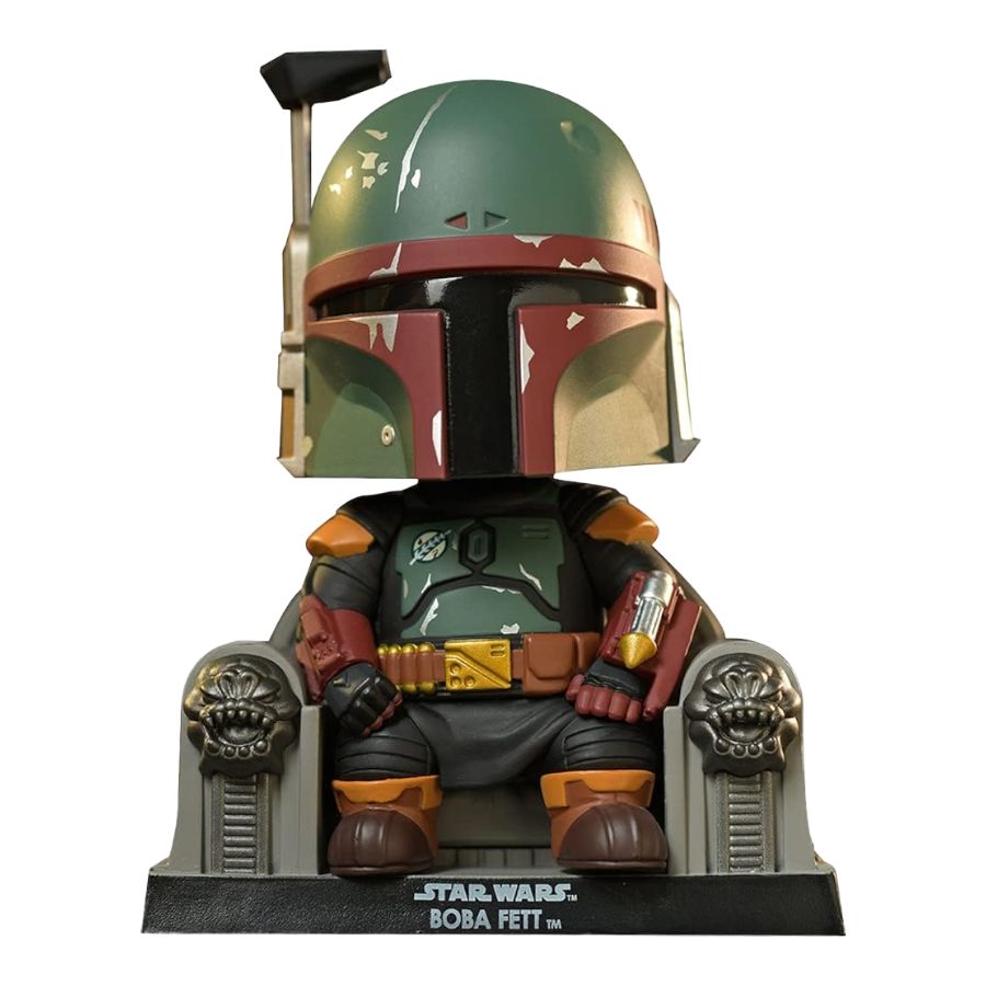 Star Wars: Book Of Boba Fett - Boba Fett On Throne Set (Cosbaby Figure)