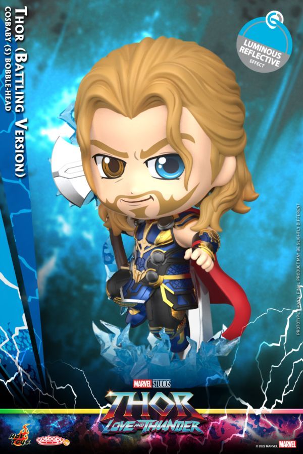 Thor 4: Love And Thunder - Thor Battling (Cosbaby Figure)