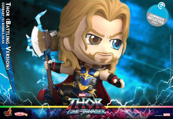 Thor 4: Love And Thunder - Thor Battling (Cosbaby Figure)