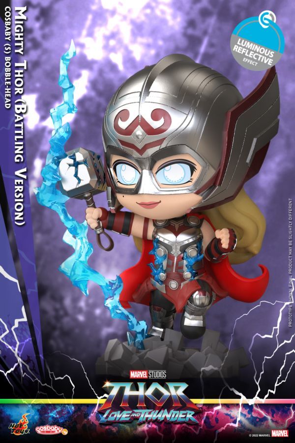 Thor 4: Love And Thunder - Mighty Thor Battling (Cosbaby Figure)