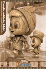 Pinocchio - Pinocchio And Jiminy Cricket (Wooden Color Version) (Cosbaby Figure)