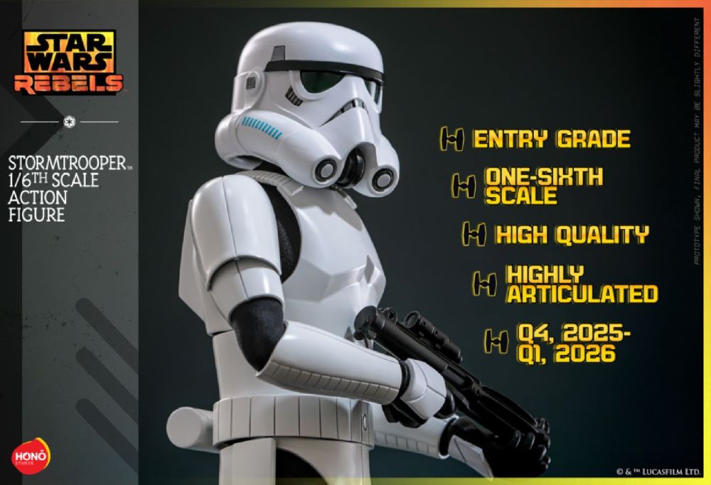 Star Wars - Stormtrooper (HONO Studios) 1:6 Scale Collectable (Action Figure)