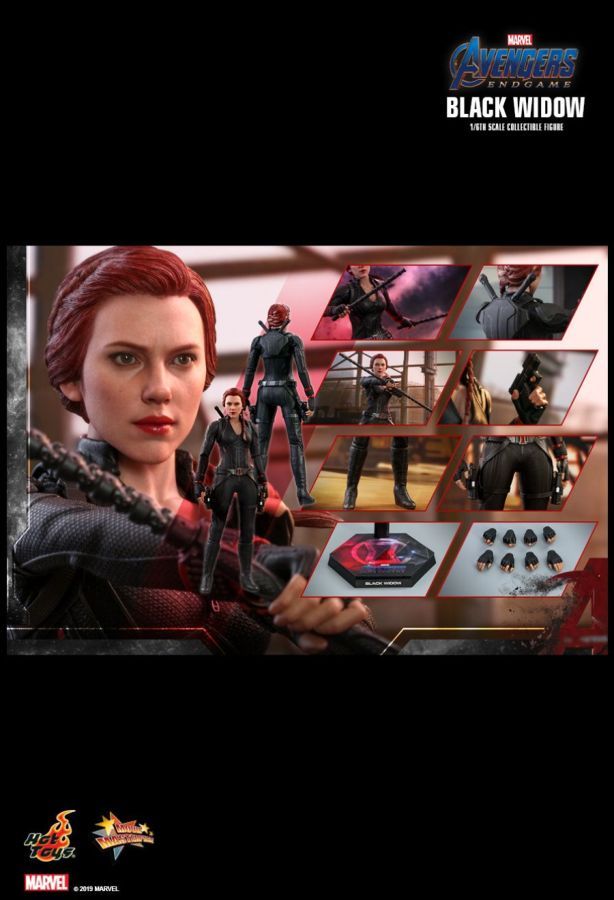 Avengers 4: Endgame - Black Widow 12″ 1:6 Scale Collectable Action Figure
