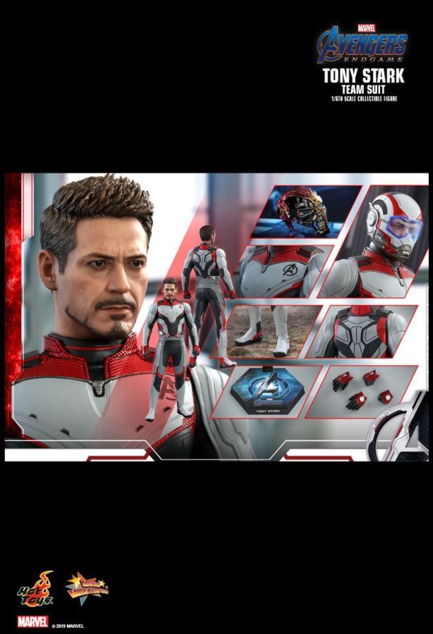 Avengers 4: Endgame - Tony Stark Team Suit 12″ 1:6 Scale Collectable Action Figure