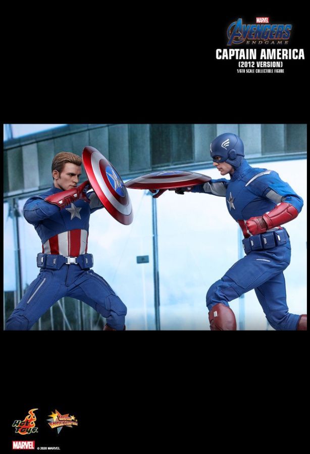 Avengers 4: Endgame - Captain America 2012 1:6 Scale Collectable Action Figure