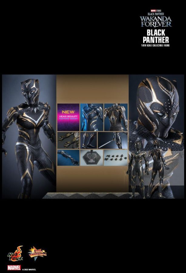 Black Panther 2: Wakanda Forever - Black Panther 1:6 Scale Collectable Action Figure