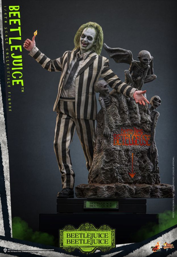 Beetlejuice Beetlejuice - Beetlejuice 1:6 Scale Collectable (Action Figure)