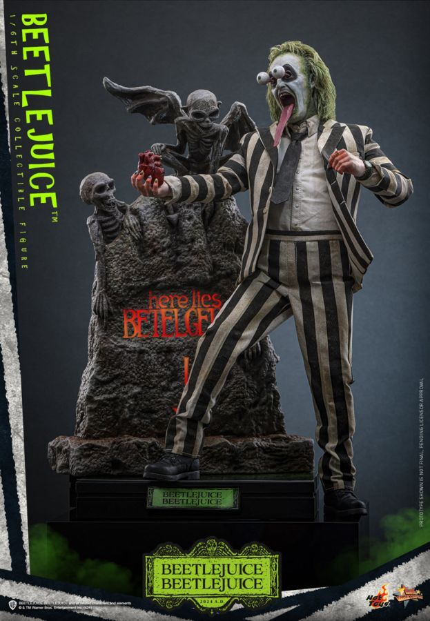 Beetlejuice Beetlejuice - Beetlejuice 1:6 Scale Collectable (Action Figure)