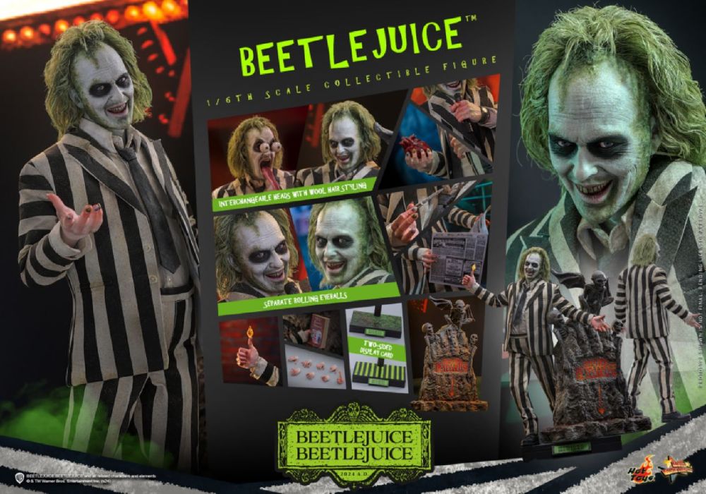 Beetlejuice Beetlejuice - Beetlejuice 1:6 Scale Collectable (Action Figure)
