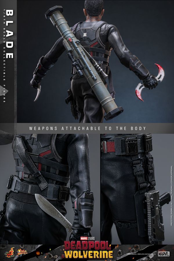 Deadpool & Wolverine – Blade 1:6 Scale Collectable (Action Figure)