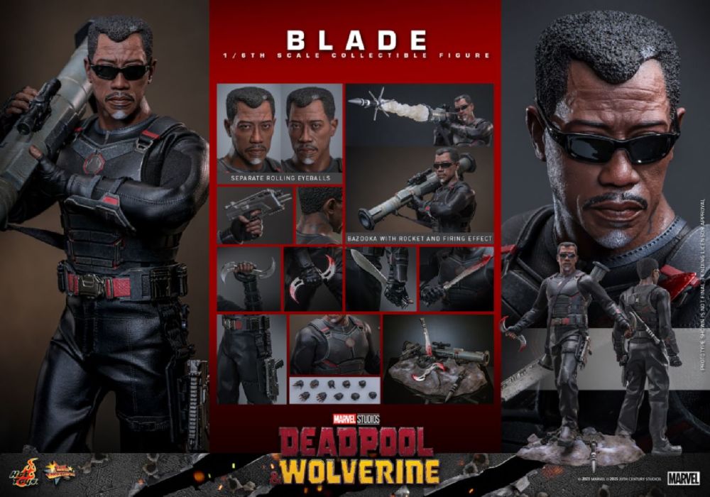 Deadpool & Wolverine – Blade 1:6 Scale Collectable (Action Figure)
